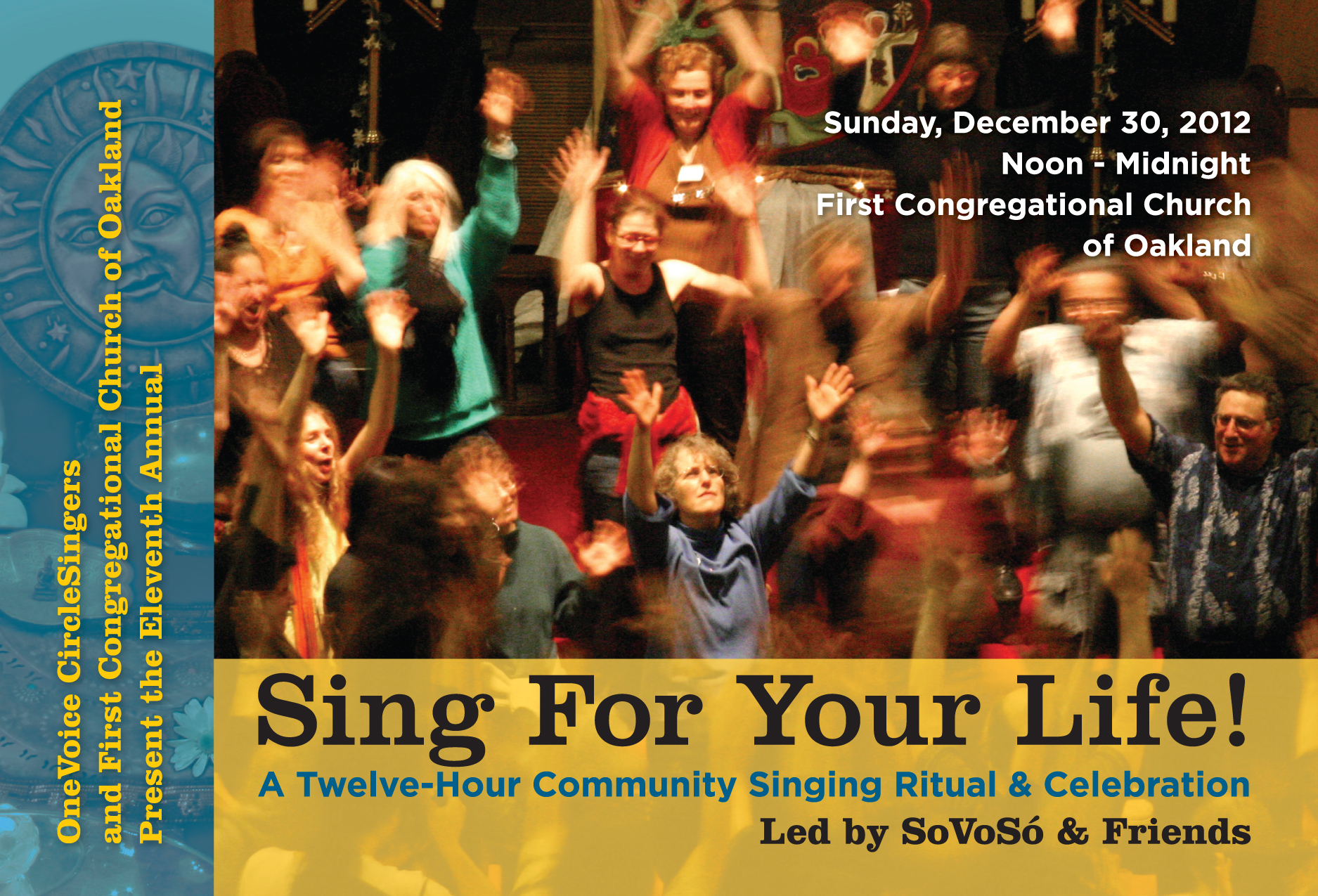 Sing for Your Life (Front)